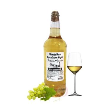 Imagem de Vinho Branco Suave de Mesa Cantina Agrícola 1 Litro Bebida Exclusiva