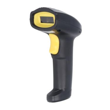 Imagem de Scanner de Código de Barras Sem Fio 1D, USB 2.4G Código Portátil Reader Com Longa Distância de Transmissão, para o Cashier Express de Supermercado
