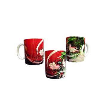 Imagem de Caneca de Porcelana My Hero Academia - Sublimação, Vermelho