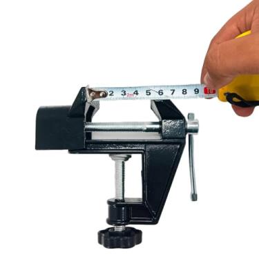 Imagem de Torno de Mesa Bancada Morsa Ajustavel Preta FBG Tools