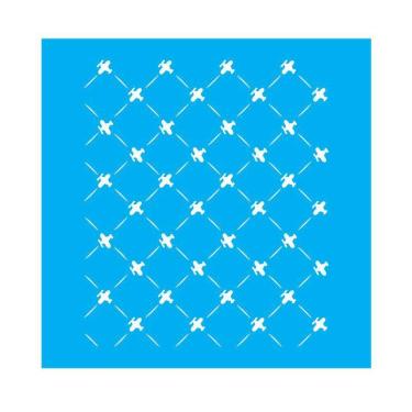 Imagem de Stencil Tamako Estampa - 30X30Cm - Ref D230