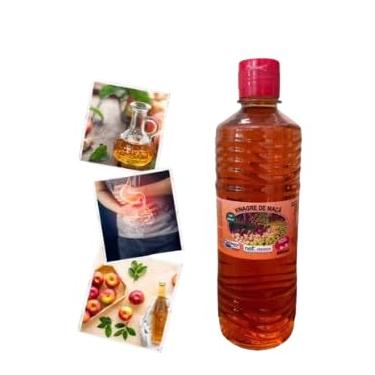 Imagem de Vinagre de Maçã Orgânico 500ml - 100% Puro e Natural - Não Pasteurizado - Sem Aditivos - Zero Açúcar e Álcool - Acidez 6,3% - Ideal para Saúde e Culinária