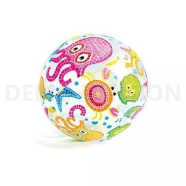 Imagem de Bola De Praia Estampada Bichinhos Media 51cm Intex 59040B