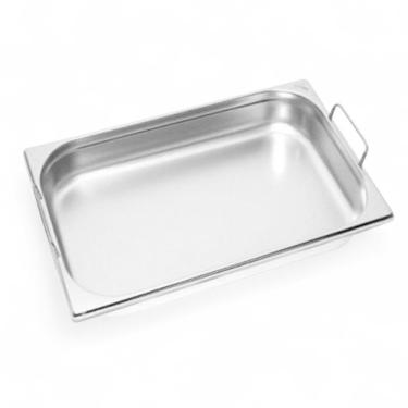 Imagem de Cuba Gastronômica Inox Gn 1/1 65mm Com Alça Prateada