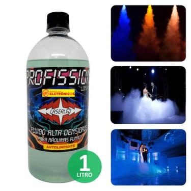 Imagem de Líquido Fluído De Maquina De Fumaça 1 Litro Ideal Para Teatro Show Pro
