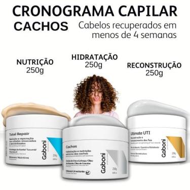 Imagem de Cronograma Capilar Cachos Hidratação/Umectação, Nutrição e Reconstruçã
