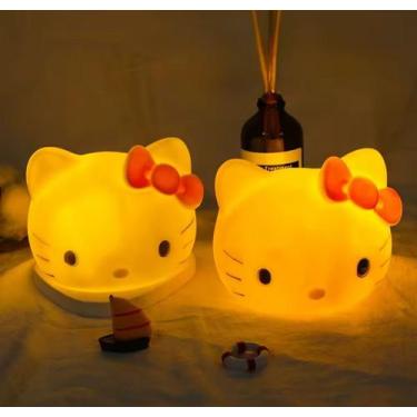 Imagem de Luminária Pequena Hello Kitty - Luz Noturna Presente - .