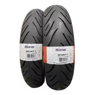 Imagem de Par Pneus Technic Moto Sport R 110/70-17 140/70-17 S Mt03 CBR