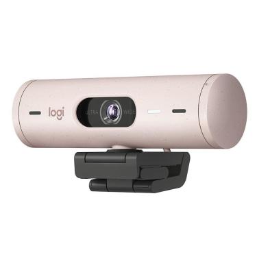 Imagem de Webcam Logitech Brio 500 Full Hd Rosa