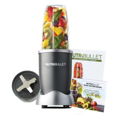 Imagem de Liquidificador Individual Blender e Extrator Nutribullet 600W Cinza - 