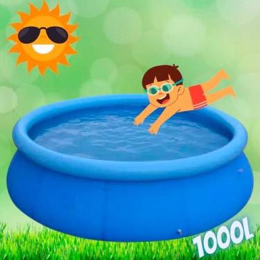 Imagem de Piscina 1000L Circular Infantil Para O Quintal - Relet