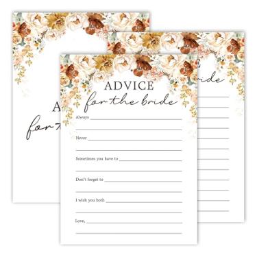 Imagem de Jogos de chá de panela, jogos de festa de casamento floral de outono, conselhos para a noiva - jogos de despedida de solteira, ideias de jogos de festa de noivado, lembrancinhas de suprimentos de