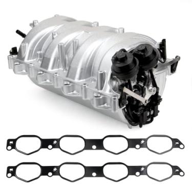 Imagem de MITZONE Coletor de admissão de atualização compatível com Mercedes 2007-2012 E550 GL450 GL550 CL550 CLK550 G550 ML550 S550 SL550 V8 273 Substituição do motor 2731400701 70041026001