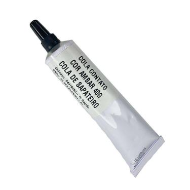 Imagem de Cola Contato Cor Ambar 40G Cola De Sapateiro