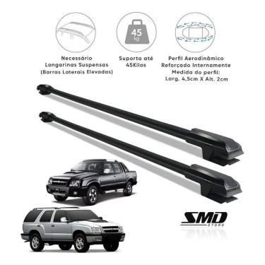 Imagem de Rack Travessa Teto Gm S10 Cab Dupla E Blazer 1995 Até 2012