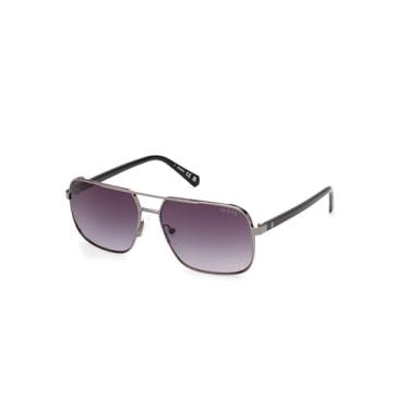 Imagem de GUESS Óculos de sol unissex GU00119 Gunmetal brilhante, 58