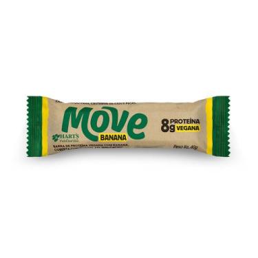 Imagem de Barra de Proteína Vegana Move Banana Hart's Natural 40g