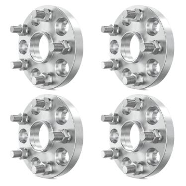 Imagem de Cmd motoring Espaçadores de roda 5 x 114,3 (5 x 4,5) 20 mm/0,8"-Hubcentric 56,1 mm | Pinos M12x1,25 | Espaçador CNC forjado | Compatível com Subaru WRX STI | Outback Legacy WRX | Forester | Ascent | 4