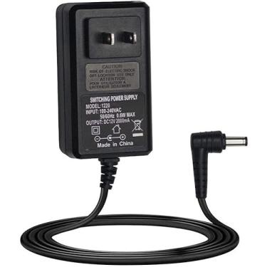Imagem de LJO-EEIH Adaptador De Fonte Alimentação Ca/Cc 12V 2A Com Tomada Americana (2,1 Mm X 5,5 Mm, 12 Volts - 2 Amperes)