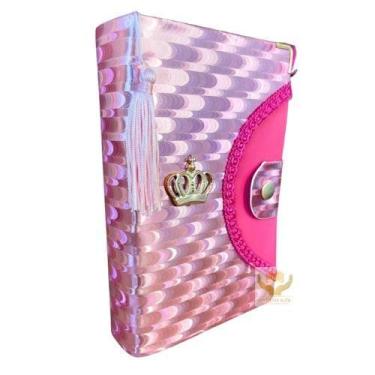 Imagem de Biblia Sagrada Botão Letra Gigante com Harpa e Caneta - Livraria Alfa