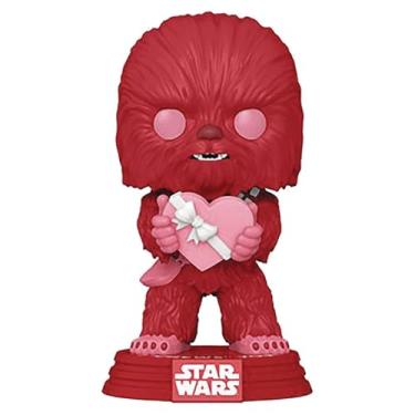 Imagem de Funko Pop 419 Chewbacca Valentine'S Day Star Wars, Multicolor, Padrão