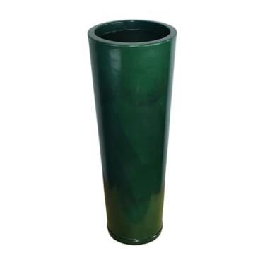 Imagem de Vaso Classic Ibiza Grande em Polietileno Para Flores ou Palntas (Verde Marmorizado)