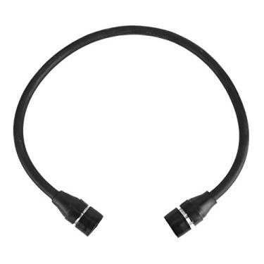 Imagem de Acouto Mangueira de Inflador de 23,6 pol. Com Conexão Rápida de Bomba de Extremidade Dupla, Conector Fêmea Resistente a Alta Pressão, Mangueira de Inflador de Pneu de Borracha Flexível, Bombas e