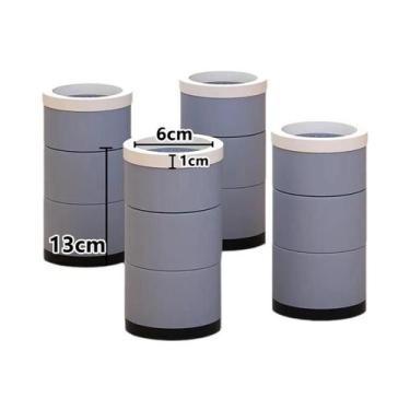 Imagem de Pés Elevadores Empilháveis Para Móveis, Para Mesas, Mesas De Chá, Armá