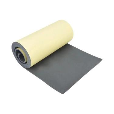 Imagem de Rolo De Espuma EVA Autoadesiva Preta De 2mm De Espessura, Folha De Bor