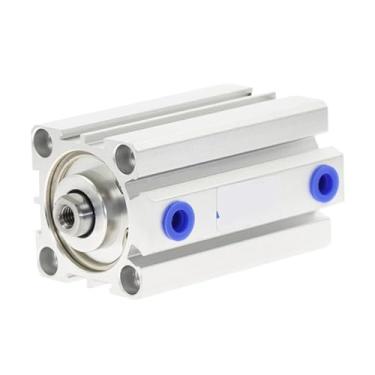 Imagem de Diâmetro do cilindro tipo SDA 20 mm Curso 5/10/20/25/30/40/50/100 mm Rosca interna do cilindro de pistão pneumático de ar compacto SDA20 (curso 30 mm)