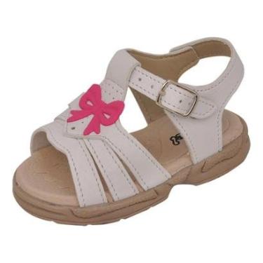 Imagem de Sandália Ortopédica Infantil Menina Laço Branca-Feminino