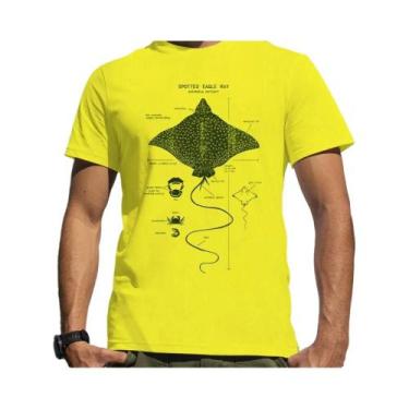 Imagem de Camiseta Masculina Oversized Hip Hop Punk Com Estampa De Anatomia De R