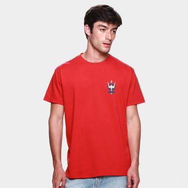 Imagem de Camiseta Osklen Vintage Tridente Oceans Masculino-Masculino