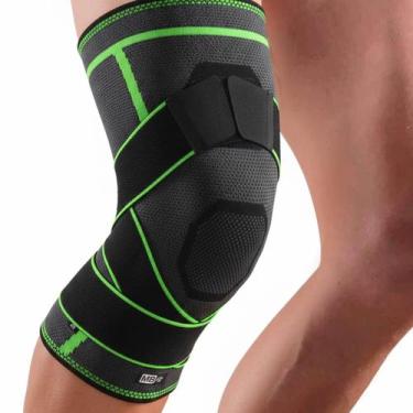 Imagem de Joelheira Compressão Ortopédica Ajustável MBFit -, Verde
