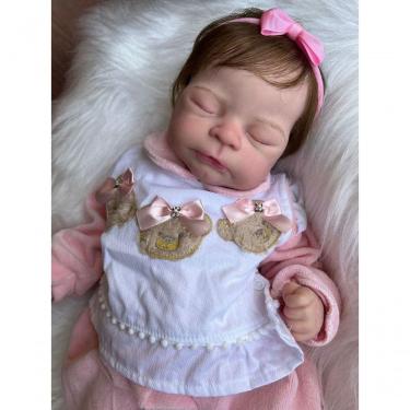 Imagem de Bebê Reborn Lavínia Kit Completo