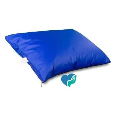 Imagem de Travesseiro Para Acamados Antialérgico Lavável 43x63cm Natural - Natur