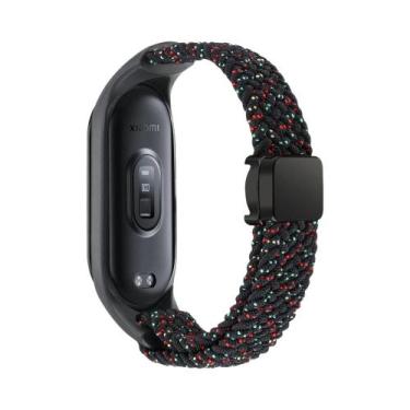 Imagem de Pulseira De Nylon Trançada Com Fecho Magnético Para Xiaomi Mi Band 9 8