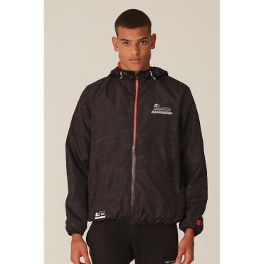 Imagem de Jaqueta Starter Corta Vento Aberta Com Capuz Masculino-Masculino