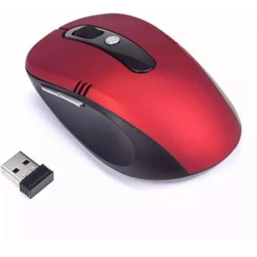Imagem de Mouse Sem Fio Wireless 7 Botões Usb Notebook Pc Alcance 10m Gamer Trab