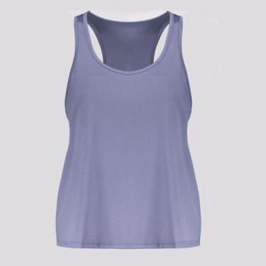 Imagem de Regata Hering Feminina, Azul, M