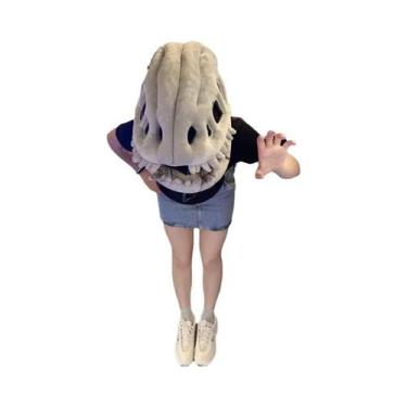 Imagem de Conjunto De Fantasia De Esqueleto De Dinossauro 3D, Brinquedos De Pelú