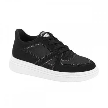 Imagem de Tenis Moleca 5816108 Casual Feminino, Preto, 35