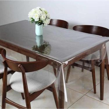 Imagem de Toalha De Mesa Plástico Impermeável 0,15mm 2,20m X1,40m Pv - Admirare