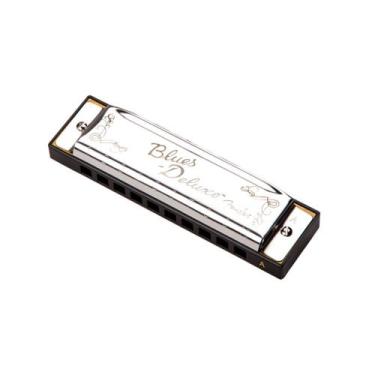 Imagem de Gaita Fender Blues Deluxe Harmonica A Com Estojo