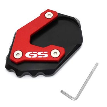 Imagem de Para B.M.W R 1250 GS R1250GS R1200GS 2013 e acima Motocicleta CNC suporte lateral extensão suporte placa ampliar