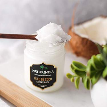 Imagem de Óleo de Coco Premium Extra Virgem 200ml Naturindia