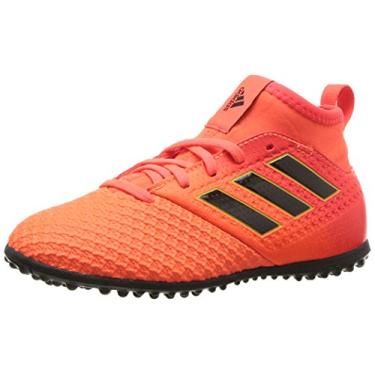 Imagem de adidas Tênis de futebol unissex Ace Tango 17.3 Tf J, Vermelho/preto/laranja solar, 3.5 Little Kid