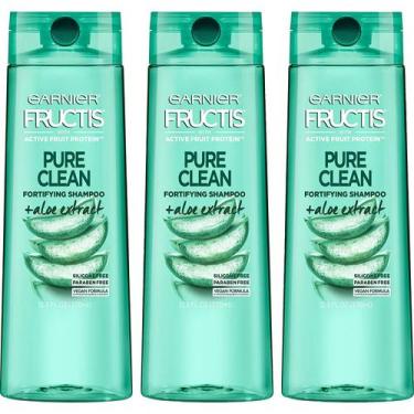 Imagem de Garnier Hair Care Fructis Puro Shampoo Limpo, 12.5 Fl Oz, 3 Conde