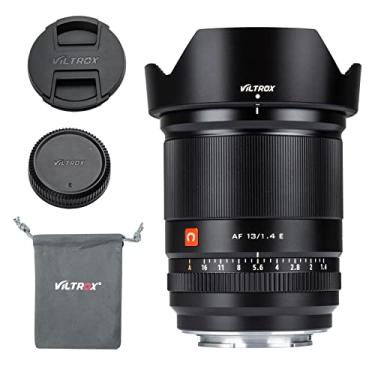 Imagem de VILTROX Lente de montagem E de 13 mm F1.4 f/1.4, lente ultra grande angular APS-C AF Prime para câmeras E-Mount sem espelho ZV-E10 a600 a6600 a6100 a6000 a7