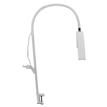 Imagem de Lâmpada Meia Lua, Braço Flexível 100-240V 3 Temperaturas Cor Proteção para Os Olhos LED Lâmpada de Mesa Meia Lua Brilho Ajustável para Salão de Beleza (Plugue dos EUA)